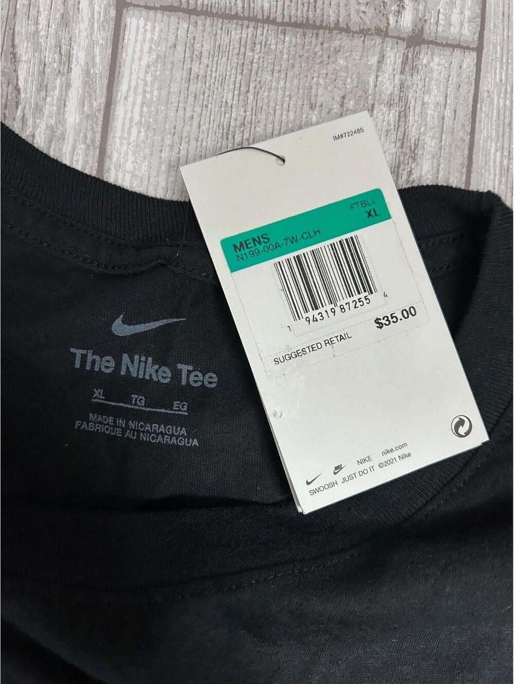 Nike New Orleans Saints T-Shirt Black Men’s XL NWT NFL Tee $35 MSRP